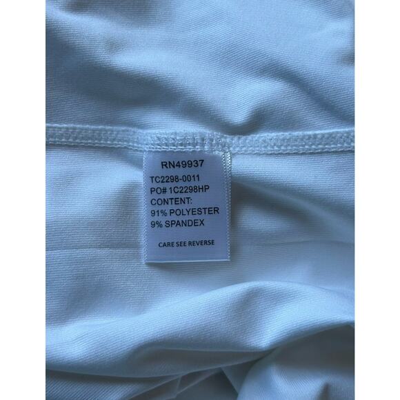 NEW White Tennis Dress Pleated Mini Sporty Golf Razor Back Preppy Active Comfy M - Picture 11 of 15